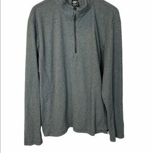 REI Co-Op 1/4 Zip Soft Gray Pullover Sweater Sz XL